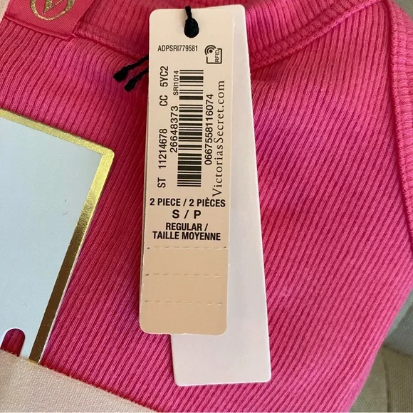 Victoria’s Secret Cotton Long Tee-Jama Set - Picture 3 of 3